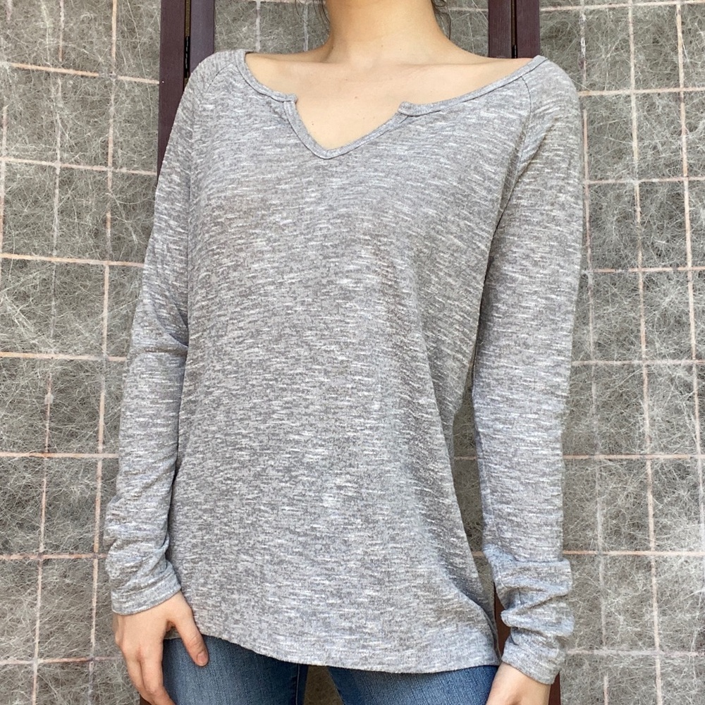 SO Cozy Knit — Long Sleeve V-neck